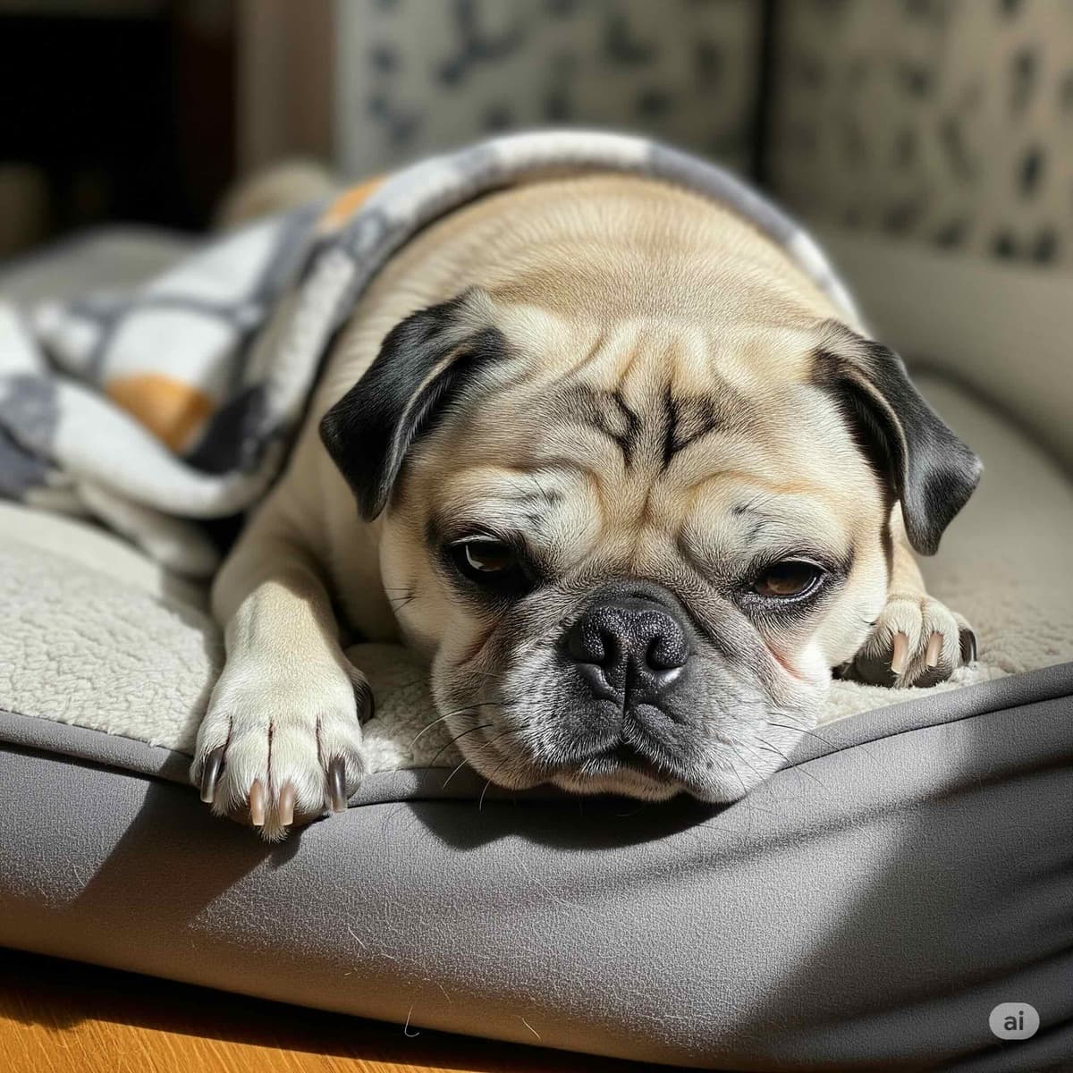 Senior Dog Resting